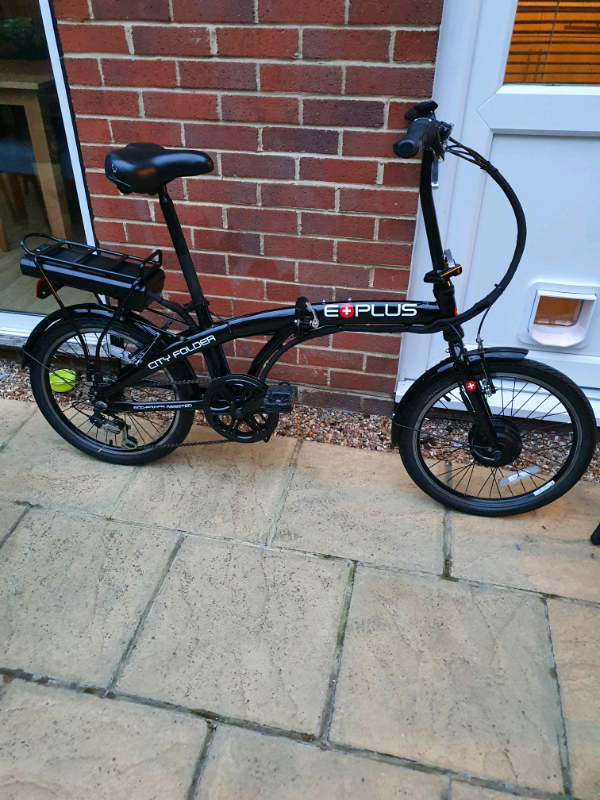 eplus commute electric folding bike